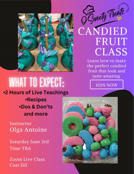 Candied Fruit Class